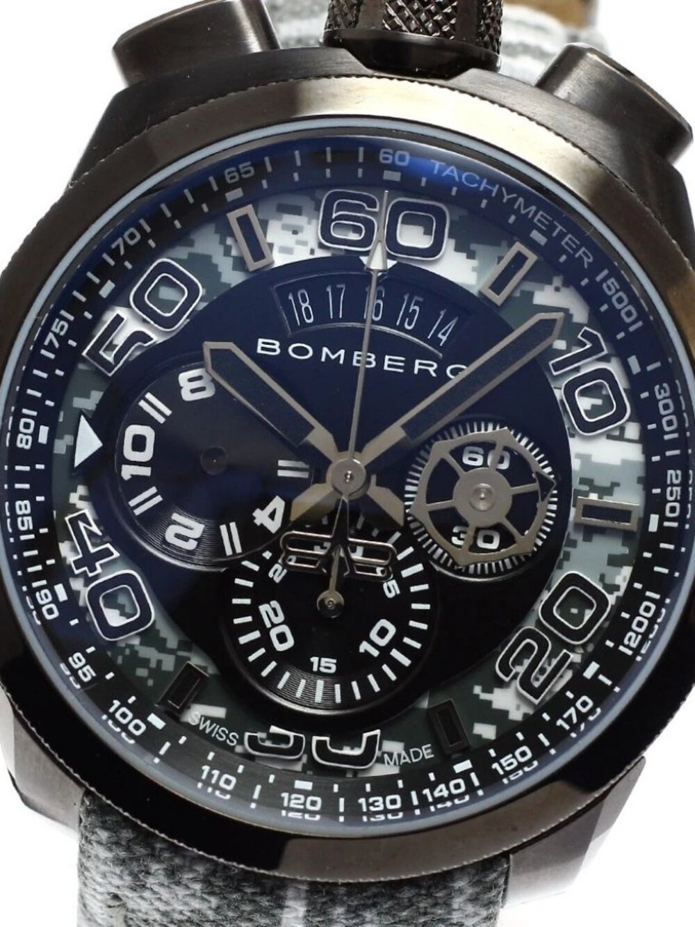 BOMBERG BOLT-68 Camouflage BS45CHPGM.019.3 Chronograph Date Quartz Men's _881521